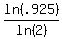 ln%28.925%29%2Fln%282%29