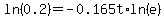 ln%280.2%29=-0.165t%2Aln%28e%29