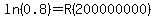 ln%280.8%29=+R%28200000000%29