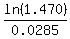 ln%281.470%29%2F0.0285