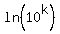 ln%2810%5Ek%29