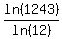 ln%281243%29%2Fln%2812%29