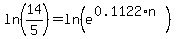 ln%2814%2F5%29=ln%28e%5E%280.1122%2An%29%29