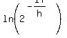 ln%282%5E%28-17%2Fh%29%29