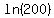 ln%28200%29