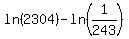 ln%282304%29+-+ln%281%2F243%29