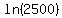 ln%282500%29