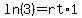 ln%283%29=rt%2A1