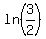 ln%283%2F2%29