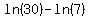 ln%2830%29+-+ln%287%29