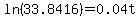 ln%2833.8416%29+=+0.04t