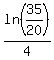 ln%2835%2F20%29%2F4