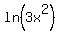 ln%283x%5E2%29