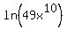 ln%2849x%5E10%29