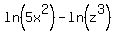 ln%285x%5E2%29-ln%28z%5E3%29