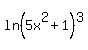 ln%285x%5E2%2B1%29%5E3