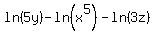 ln%285y%29-ln%28x%5E5%29-ln%283z%29
