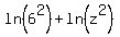 ln%286%5E2%29+%2B+ln%28z%5E2%29