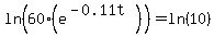 ln%2860%28e%5E%28-0.11t%29%29%29=ln%2810%29