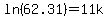 ln%2862.31%29=11k