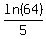 ln%2864%29%2F5