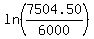 ln%287504.50%2F6000%29