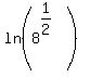 ln%288%5E%281%2F2%29%5E%22%22%29