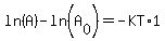 ln%28A%29-ln%28A%5B0%5D%29=-KT%2A1