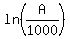 ln%28A%2F1000%29
