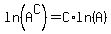 ln%28A%5EC%29=C%2Aln%28A%29