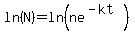 ln%28N%29=ln%28ne%5E%28-kt%29%29