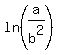 ln%28a%2Fb%5E2%29
