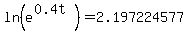 \"ln%28e%5E%280.4t%29%29+=+2.197224577\"