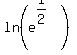 ln%28e%5E%281%2F2%29%29