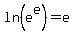 ln%28e%5Ee%29+=+e