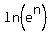 ln%28e%5En%29