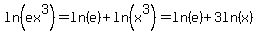 ln%28ex%5E3%29=ln%28e%29%2Bln%28x%5E3%29=ln%28e%29%2B3ln%28x%29