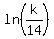 ln%28k%2F14%29
