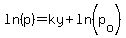 ln%28p%29=ky%2Bln%28p%5Bo%5D%29