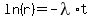 ln%28r%29=-lambda%2At