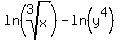 ln%28root%283%2Cx%29%29-ln%28y%5E4%29