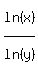 ln%28x%29%5E%22%22%2Fln%28y%29%5E%22%22