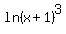 ln%28x%2B1%29%5E3