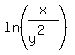 ln%28x%2F%28y%5E2%29%29