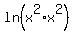 ln%28x%5E2%2Ax%5E2%29