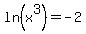 ln%28x%5E3%29=-2+