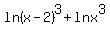 ln%28x-2%29%5E3%2Blnx%5E3