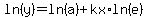 ln%28y%29=ln%28a%29%2Bkx%2Aln%28e%29