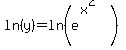 ln%28y%29=ln%28e%5E%28x%5E2%29%29