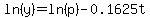 ln%28y%29=ln%28p%29-0.1625t